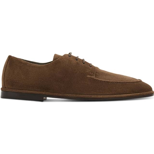 Ferragamo Men's Lace-Up Shoes in Brown | Size 8 | 0782613 (8)