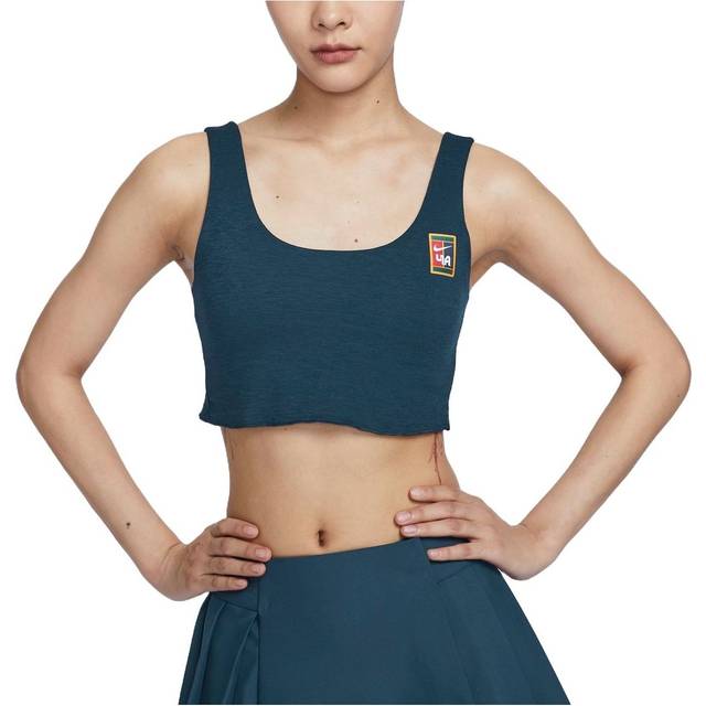 (WMNS) Nike Sportswear x Yoon Light-Support Lightly Lined Sports Bra 'Armoury Navy' FZ8517-478 - Armoury Navy/White