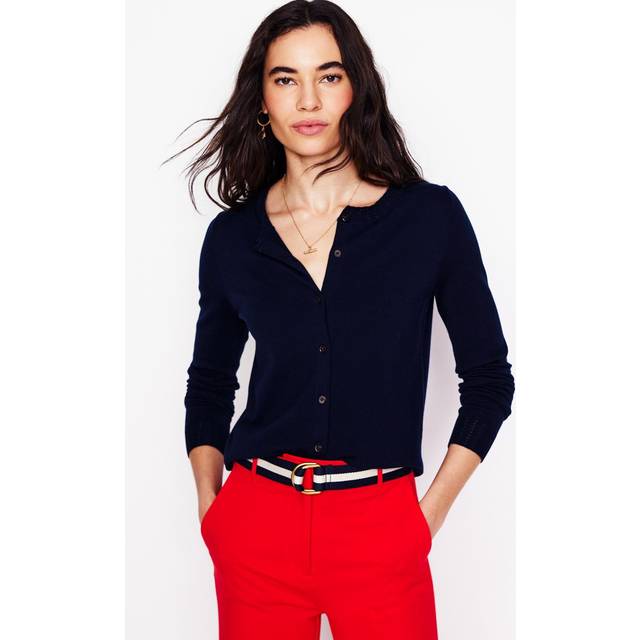 Boden Emilia Round Neck Cardigan