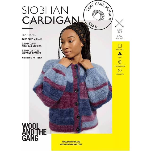 Wool And The Gang Believe Cardigan Knitting Pattern