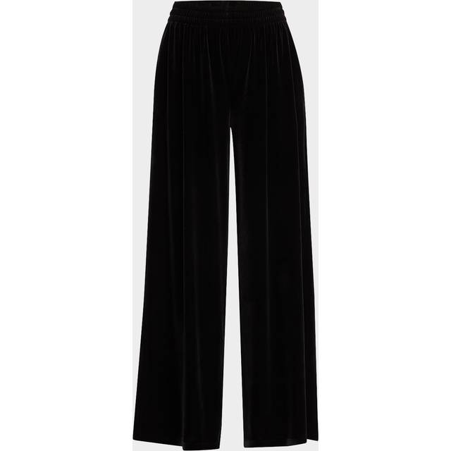 Boyfriend Elephant Velvet Sweatpants - BLACK - Medium