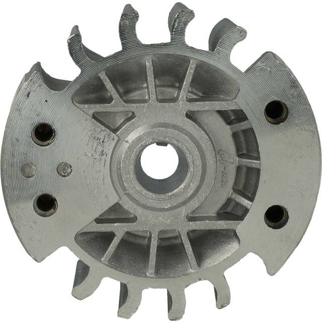 Flywheel compatible with Stihl ms 250 c, MS250 l Power Saw - 9 cm External Diameter, 3.6 cm Thick, 350 g, Silver - Vhbw
