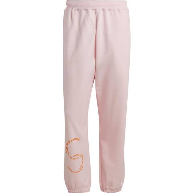 Adidas × Stella McCartney Stella McCartney Sportswear Sweat Pants Unisex Letter Print Casual Unisex Bottoms Pink IA7723 XL