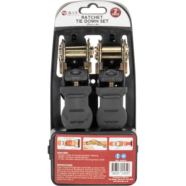 My DIY 2 Piece Ratchet Tie Down Set - 12 x 25 x 6