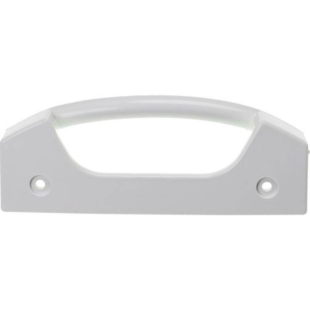 Vhbw - Door Handle compatible with Bosch KGV3604CH, KGV3604EU, KGV3604IE, KGV3604SD, KGV7006, KGV3604 Refrigerator plastic White