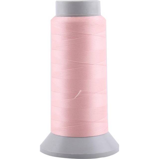 Spool Glow In The Dark Machine Hand Embroidery Sewing Thread Pink 1000 Yards