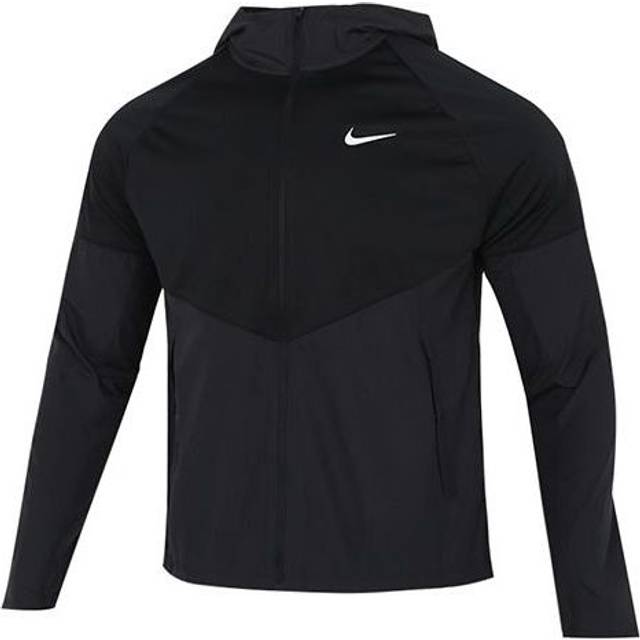 Nike M Nk TF Turf Rpl Miler Jacket hooded Cardigan Zipper Windproof Splicing Black DH6682-010