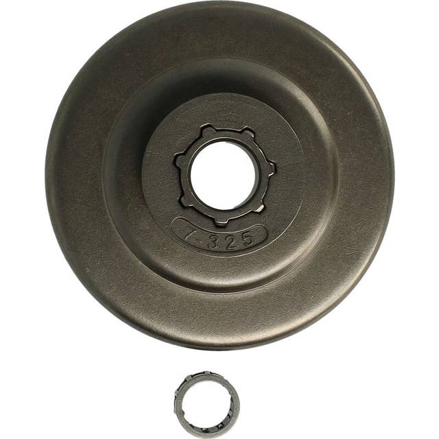 Vhbw - Reduction Ring compatible with Stihl ms 170, 025 Power Saw incl. Needle Bearing - 6.9 cm Diameter, 2.9 cm Thick, 120 g, Grey