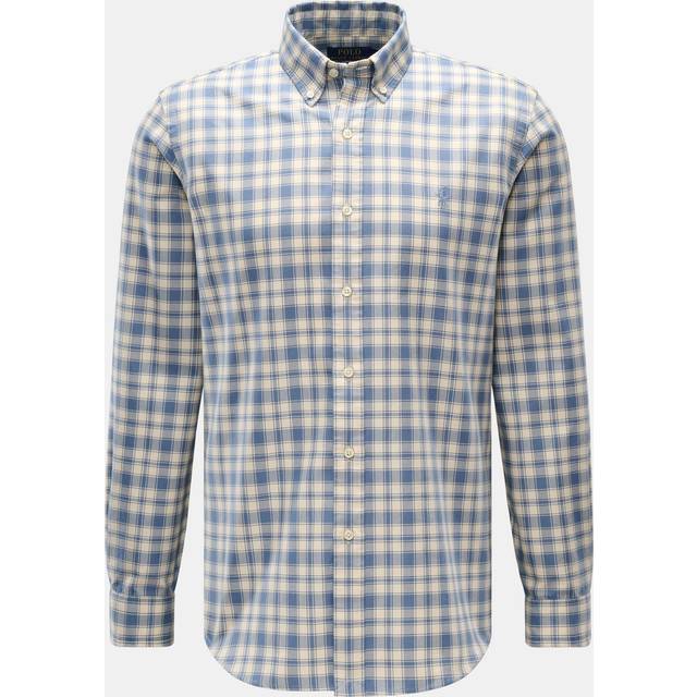 Polo Ralph Lauren Checked Cotton Shirt - S - Blue