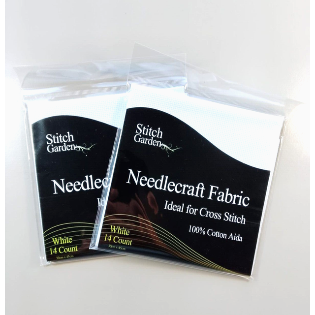 Needlecraft White Fabric - White