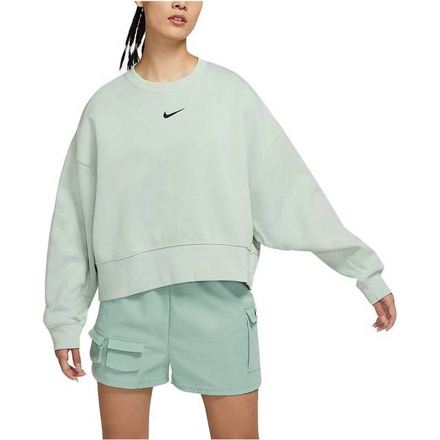 (WMNS) Nike Sportswear Collection Small Logo Sweatshirt 'Mint' DJ7666-017 - Default Color - XL