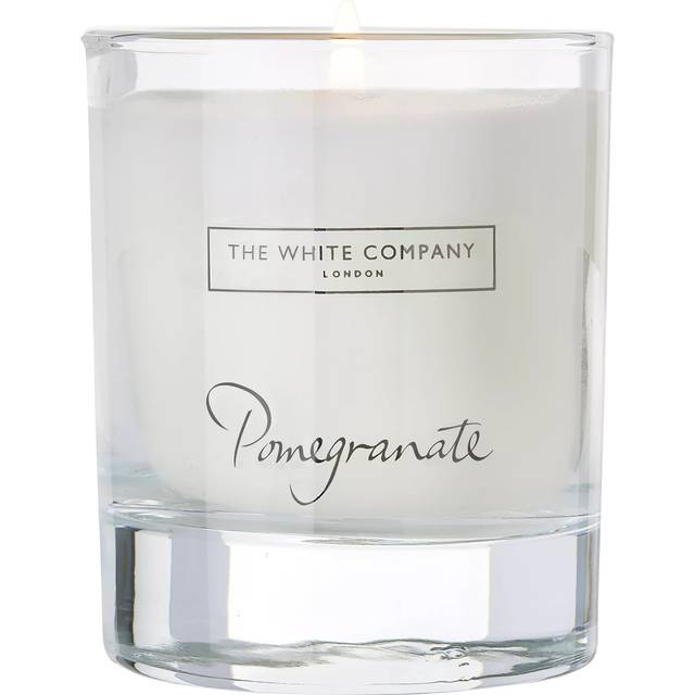 The White Company Pomegranate Scented Candle, 140g