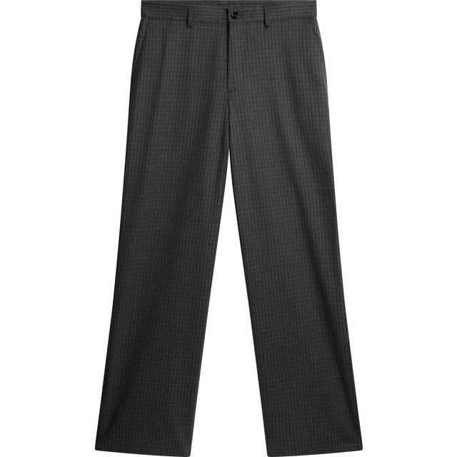 J.Lindeberg - Gaspard Wool Ripstop Pants - Grå - Man - 50