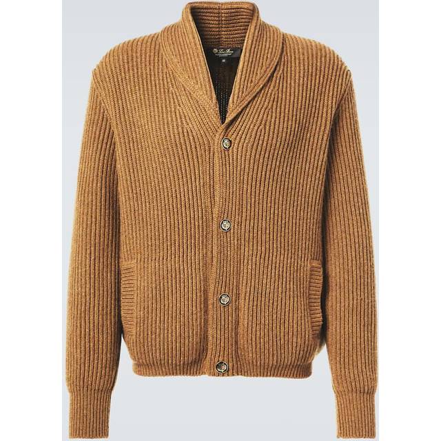 Loro Piana Fobello ribbed-knit cashmere cardigan