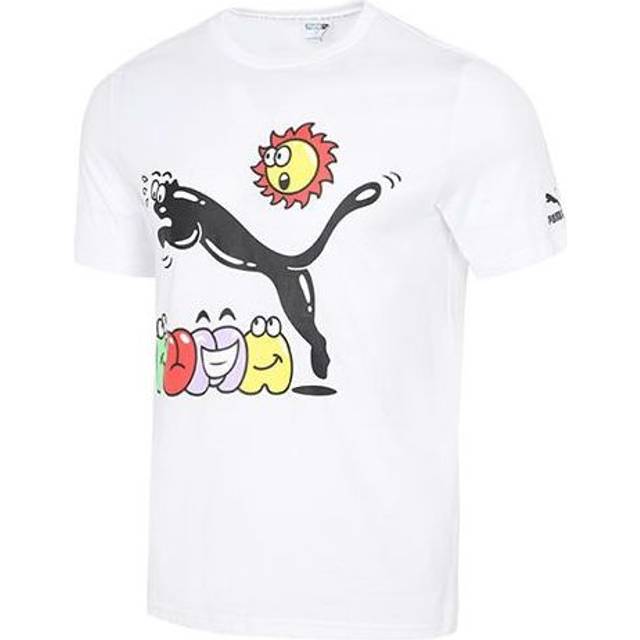 PUMA Summer Streetwear T-Shirt 'White' 532612-02 - L