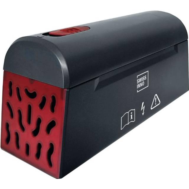 SWISSINNO Elektronisk Mus & Rått Fälla SuperCat. Hygienisk, säker och artlämplig elektrisk chock fälla. Kolla status via gratis app för IOS&android mobil enhet. EU-produktion. x1