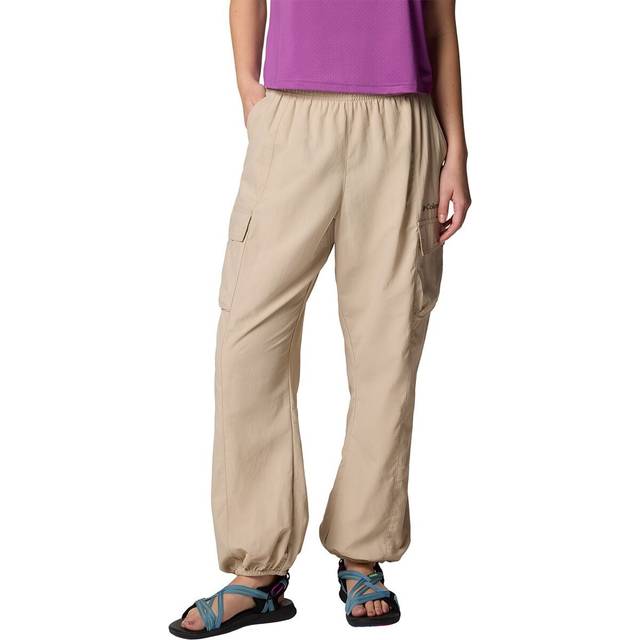 Columbia Women&#39;s Sandier  Parachute Pants- - Beige (XXL)