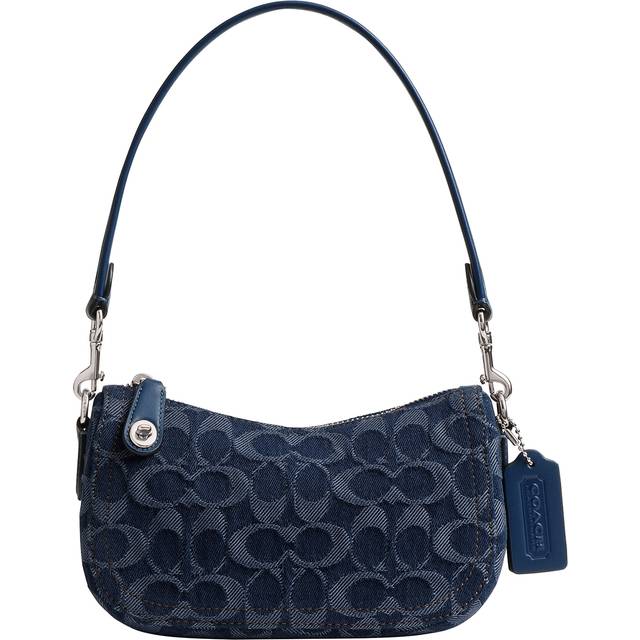 Coach Denim Sig Swinger Bag