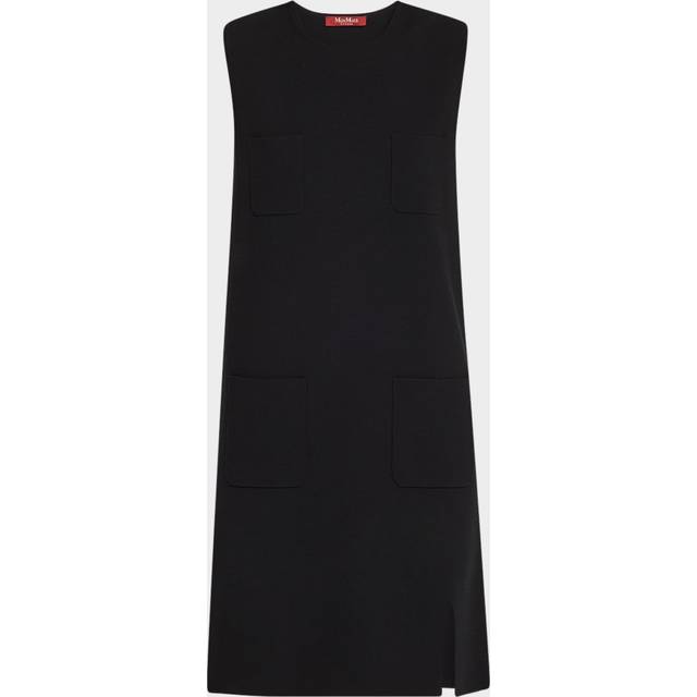 Max Mara Studio Women's Parata Knitted Dress in Black | Size IT M | PARATA2516321021600 Color 002 (IT M)