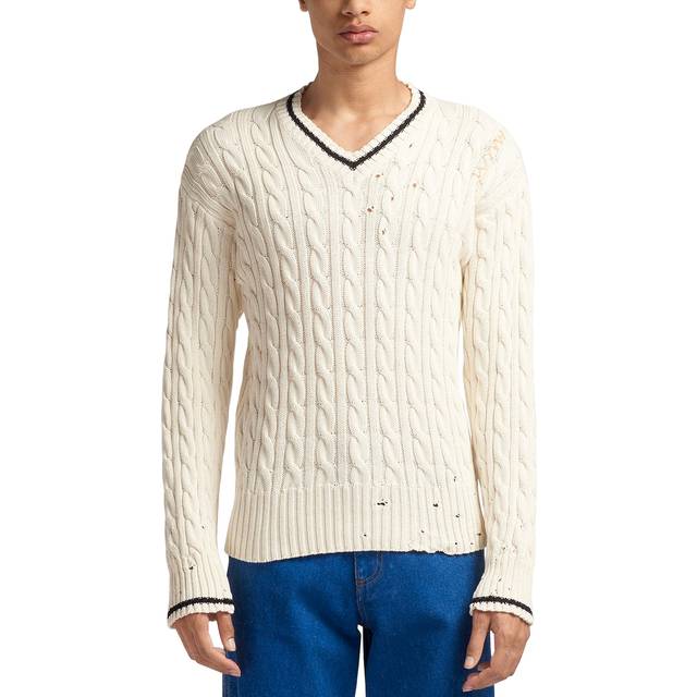 Marni-V Maglioni Bianco-Uomo - White - 50IT