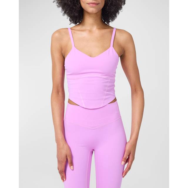 Pixie Action Cropped Corset Tank Top - PIXIE - X-Small
