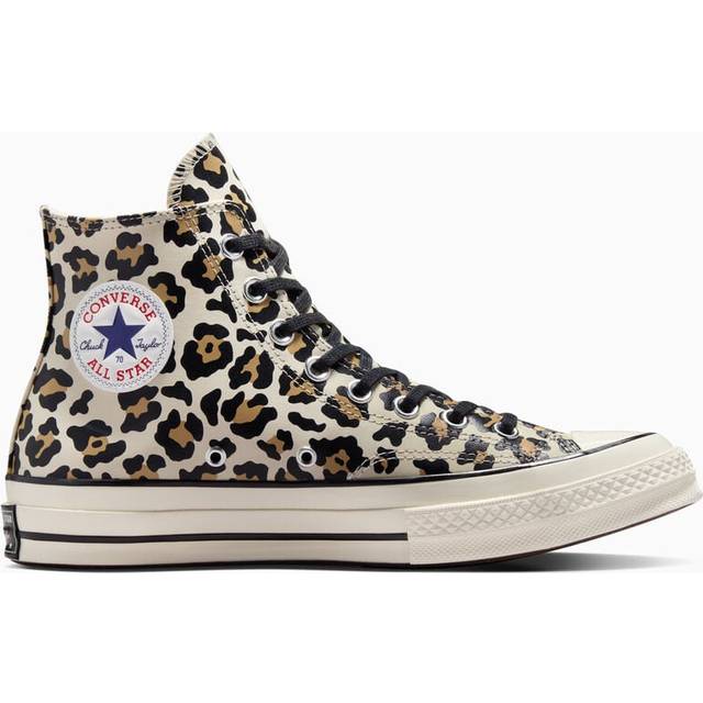 Converse Womens Chuck 70 Hi Glow In The Dark Trainers Egret Light Fawn Black In Multi, 11