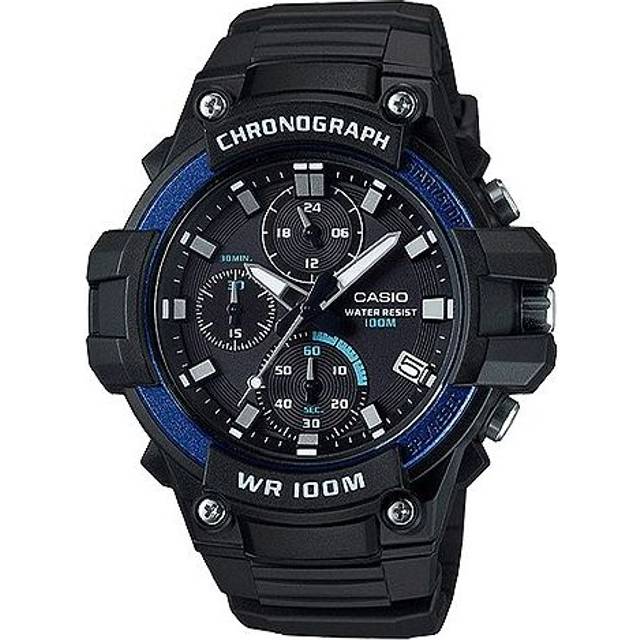 CASIO Classical Sports Waterproof Men Mens Black Analog - BLACK - Free