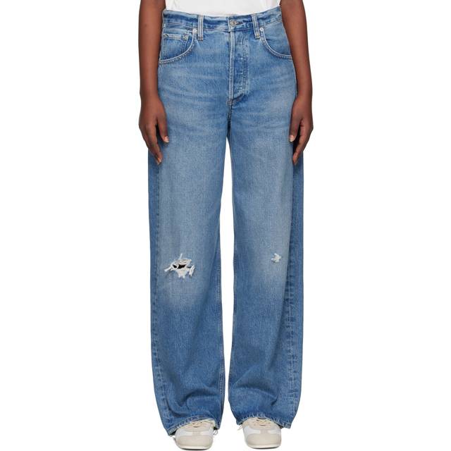 Ayla Baggy Distressed Jeans - SOLANO - 23