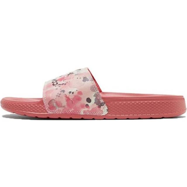 (WMNS) Converse Chuck Taylor All Star Slide Slippers Pink/White 570803C - Pink/Blue - 5.5