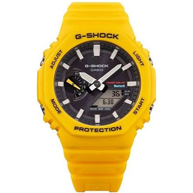 CASIO G-Shock Analog-Digital 'Yellow' GA-B2100C-9APR - yellow - Free