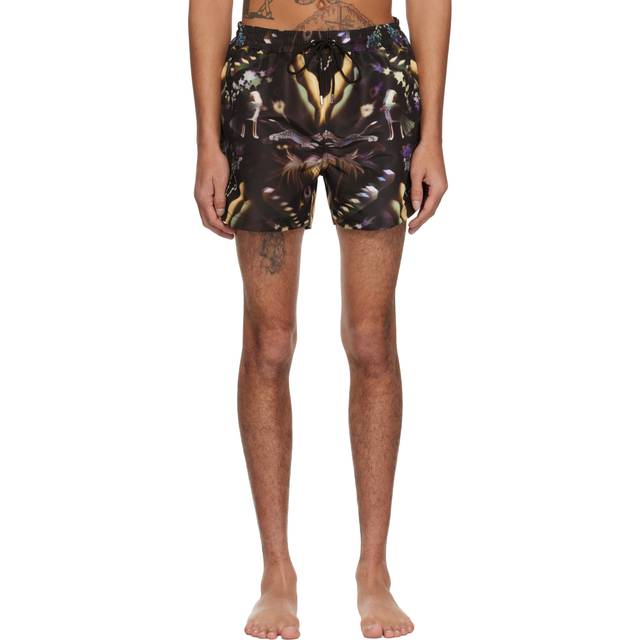 Paul Smith Brown Lumiere Swim Shorts - 77 Brown - S
