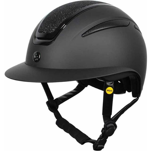 Hansbo Sport Ridhjälm Mips Air Matte - Svart (L)