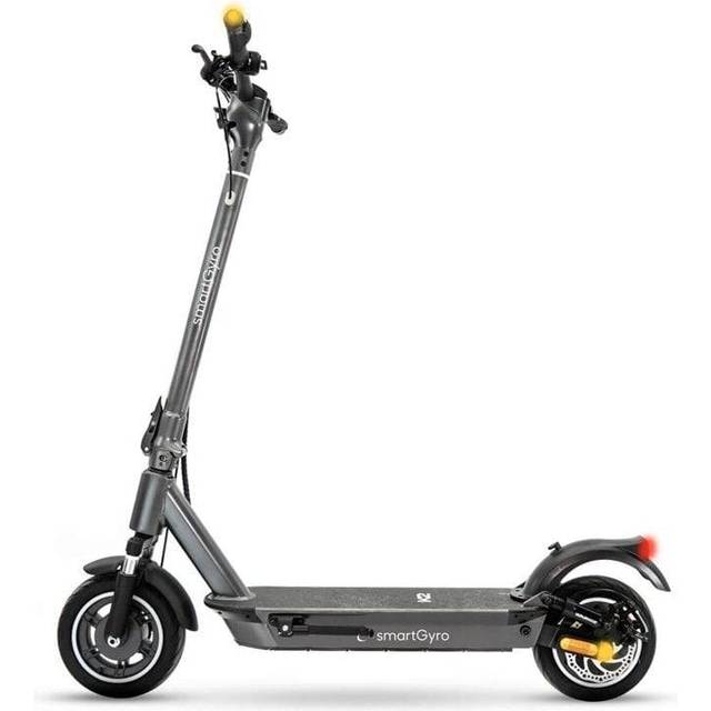 smartGyro K2 Titan C - 48 V elektrisk skoter, 13 000 mAh batteri, 10 slanglösa pneumatiska hjul, fjädringar, trippelbromsning, blinkers, applikation, andra generationen