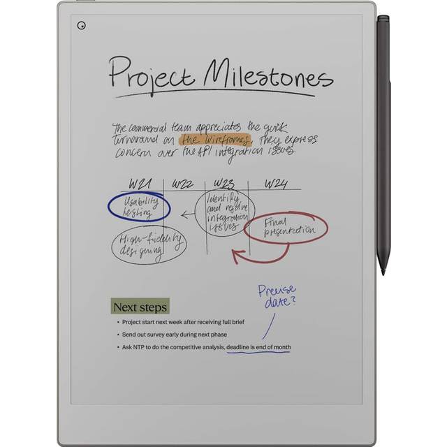 reMarkable Paper Pro E-ink tablet + Marker Plus-paket