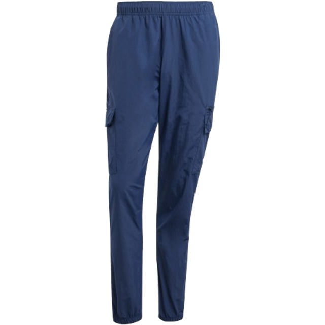 adidas Originals Mens Trefoil Essentials Woven Cargo Pant - Navy, Night Indigo, Size L, Men