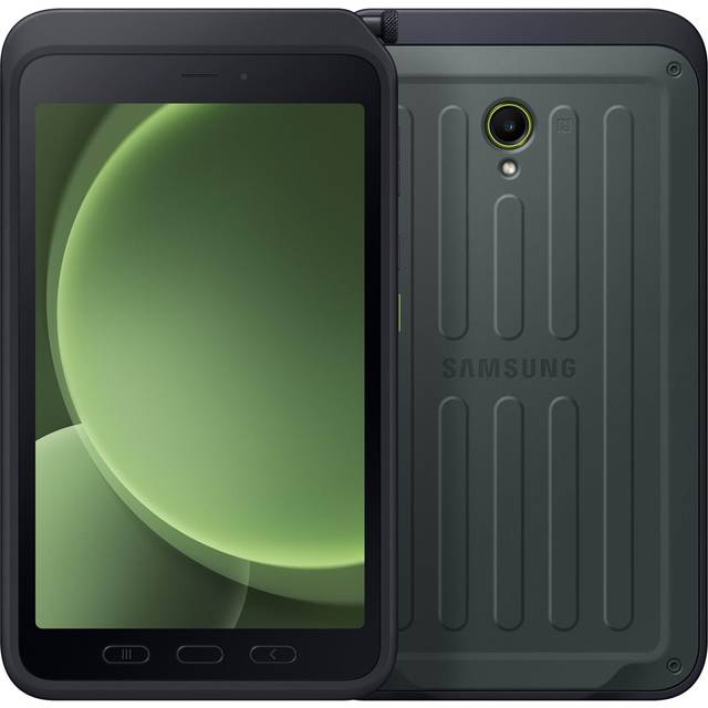 Samsung Galaxy Tab Active5 SM-X306B 5G Samsung Exynos LTE-TDD &amp; LTE-FDD 256 GB 20,3 cm (8") 8 GB Wi-Fi 6 (802.11ax) Android 14 Grön