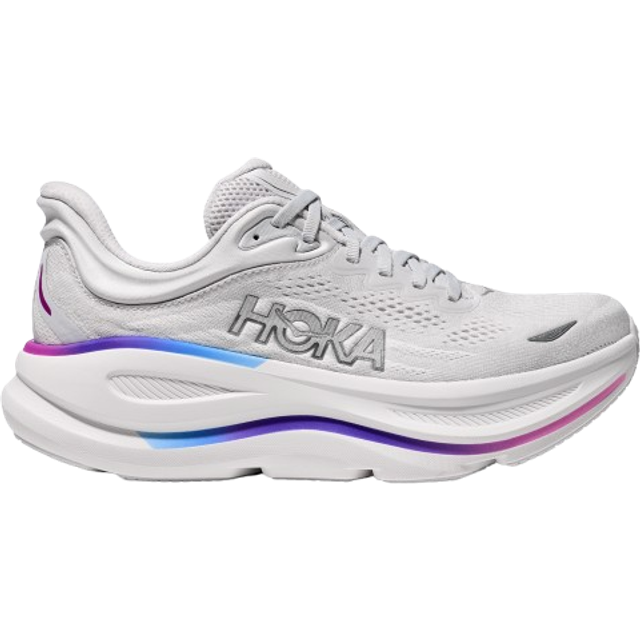 Bondi 9 Wide W löparskor COSMIC GREY / WHITE Dam 6.5