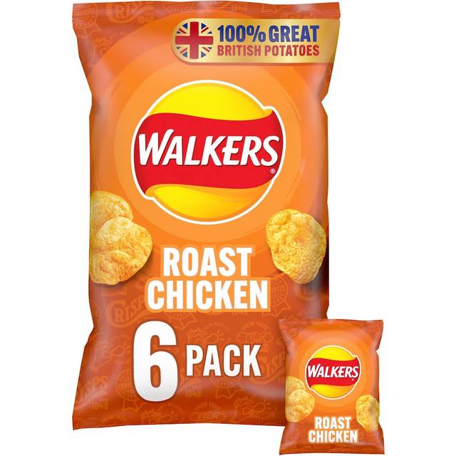 Walkers Roast Chicken Multipack Crisps