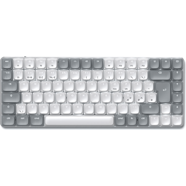 Satechi SM1 Slim Mekanisk Tangentbord Ljusgrå