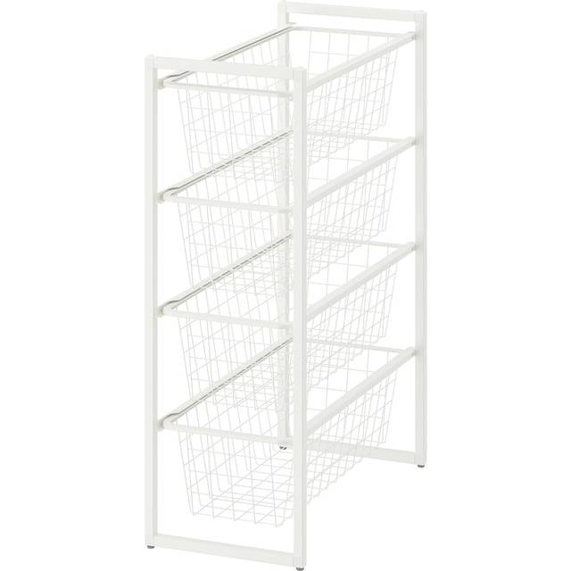 JONAXEL Storage combination, white, 25x51x70 cm