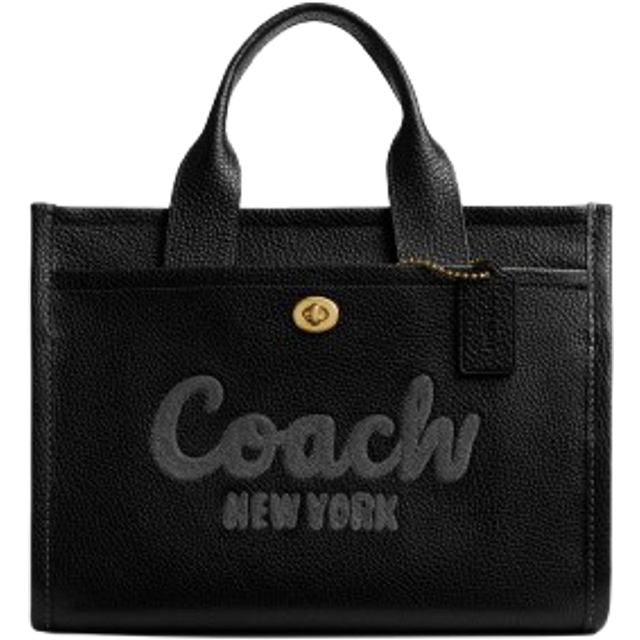 ★COACH★ Cargo Tote Bag26★Black★ COACH Cargo 26 Black Canvas Tote Bag
