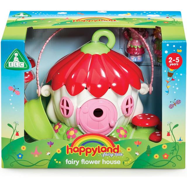 Happyland Fairy Tale Fairy Flower House Playset