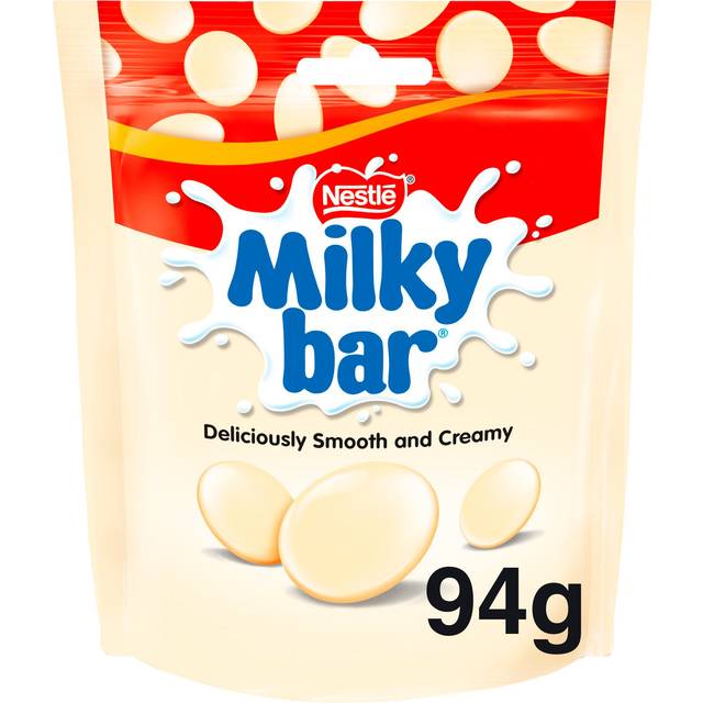 Milkybar White Chocolate Giant Buttons Sharing Pouch
