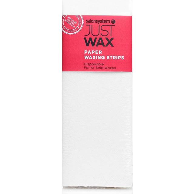 Salon System Just Wax pappershårborttagningsremsor, 100 stycken