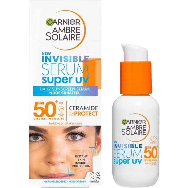Garnier Ambre Solaire SPF 50+ Super UV Invisible Face Serum 30ml