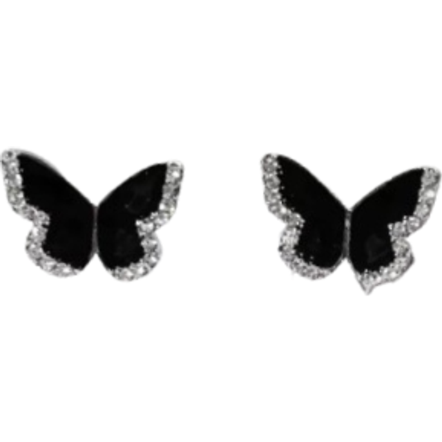 SHEIN Butterfly Stud Earrings