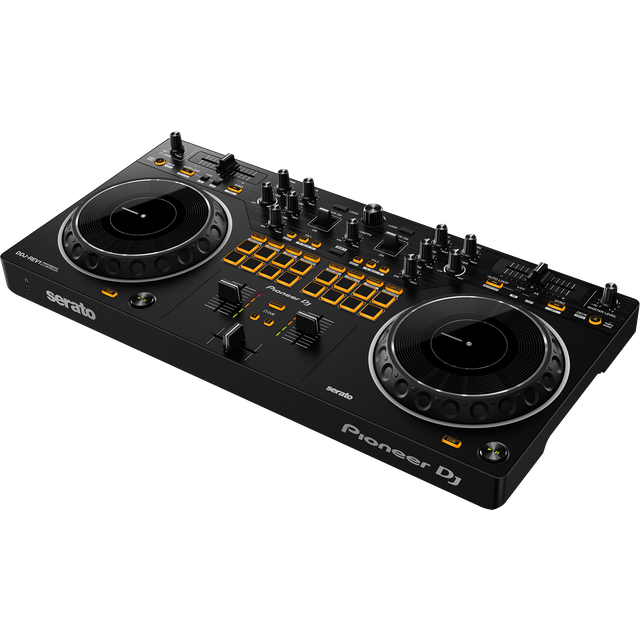Pioneer DJ DDJ-REV1 Scratch-Style 2-Channel DJ Controller for Serato DJ Lite (Black)