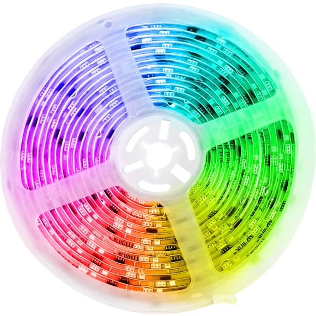 Deltaco SMART HOME RGB LED STRIP, 5 meter, Adressable