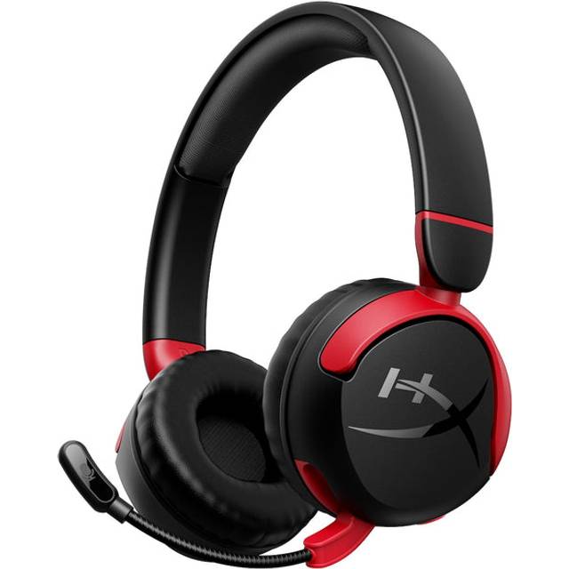 HyperX Cloud Mini Wireless Trådlösa spelhörlurar för barn, volymbegränsande 85 dB, för PC/Switch/PS/Chromebook/Xbox/Mobile, vit