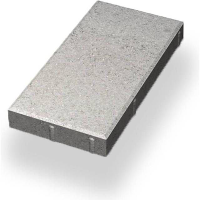 Marksten Benders Slät Fasad Halvplatta Grå 350X175X40Mm